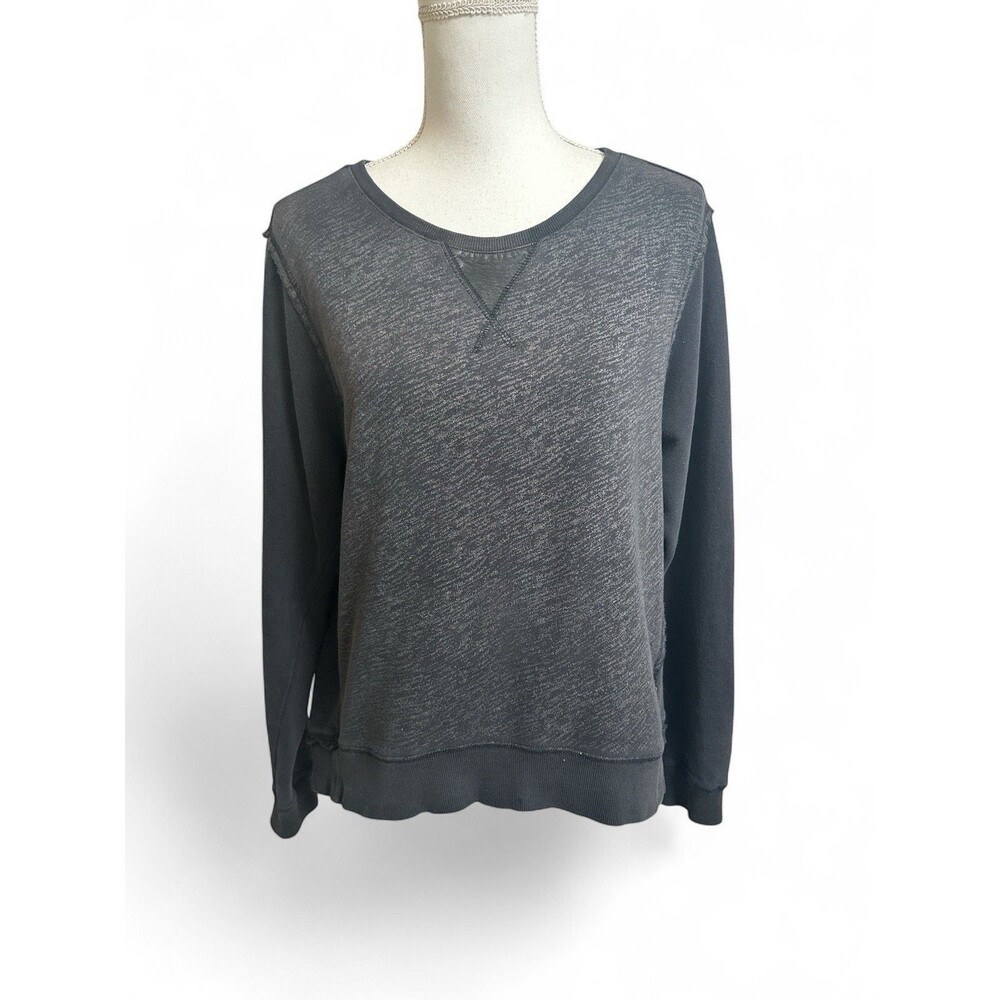 Calvin Klein CK Jeans Women's L Black Pullover Sweatshirt Crewneck